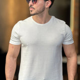 Camiseta Texturizada Off White Docthos