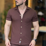 Conjunto Texturizado Marrom Ankor