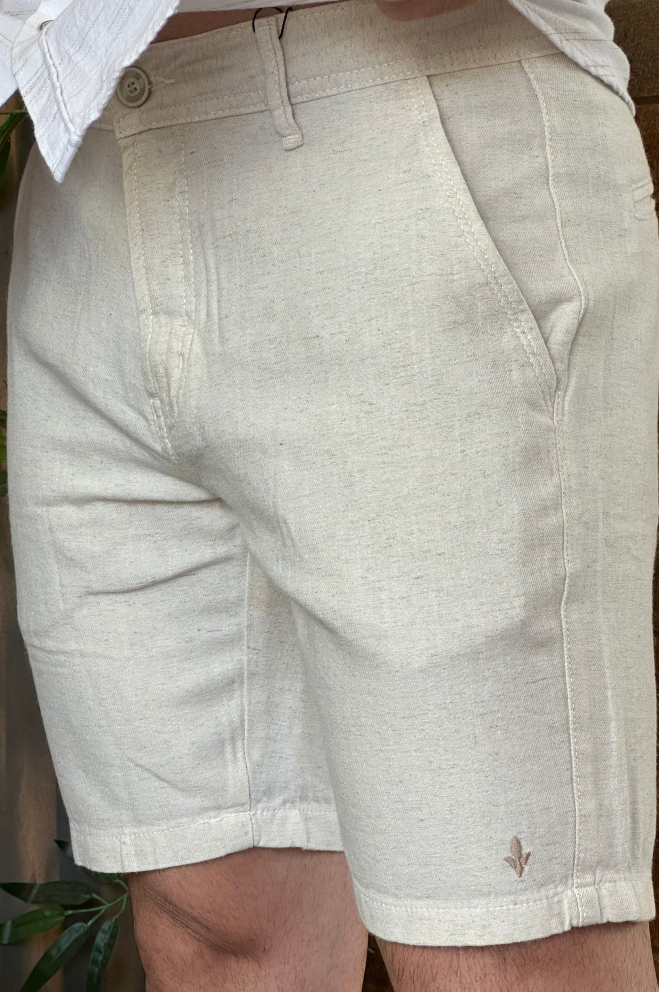 Bermuda Alfaiataria Linho DLZ