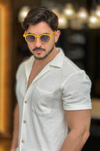 Conjunto Texturizado Branco Ankor