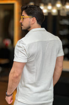 Conjunto Texturizado Branco Ankor