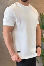 Camiseta Texturizada Over Offwhite King&Joe