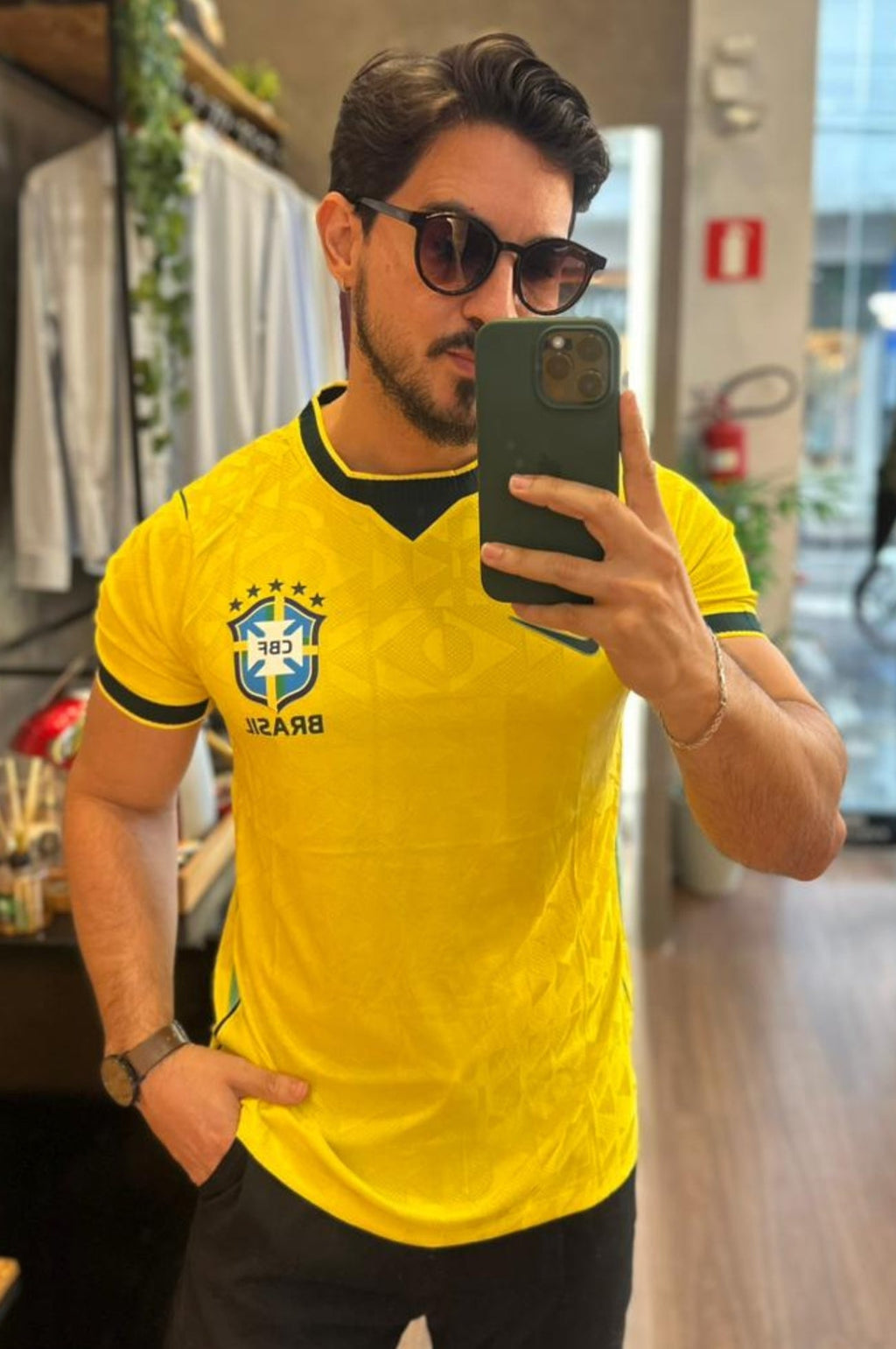 Camisa Da Seleção Versão Jogador